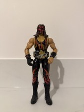 WWE Elite Collection Action Figure ringside esclusiva Kane con titolo hardcore