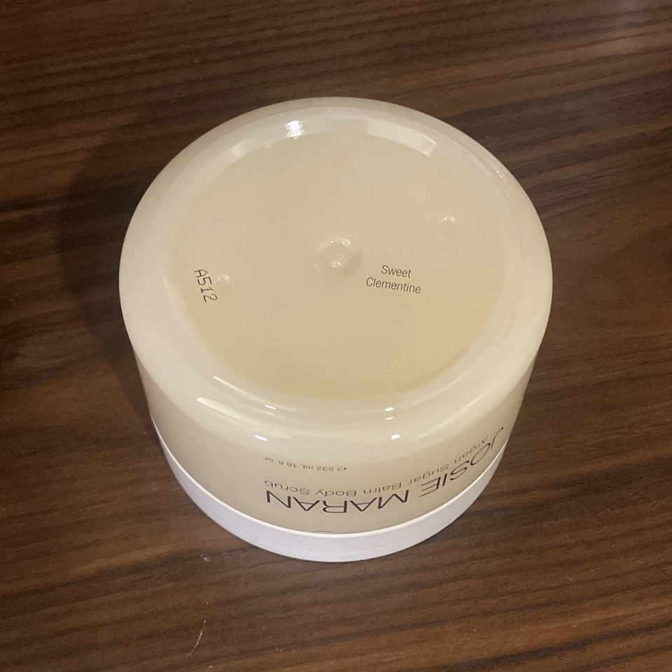 ✨ Josie Maran Argan Sugar Balm Body Scrub – Sweet Clementine – NEW & Sealed! ✨ - Image 3 of 3