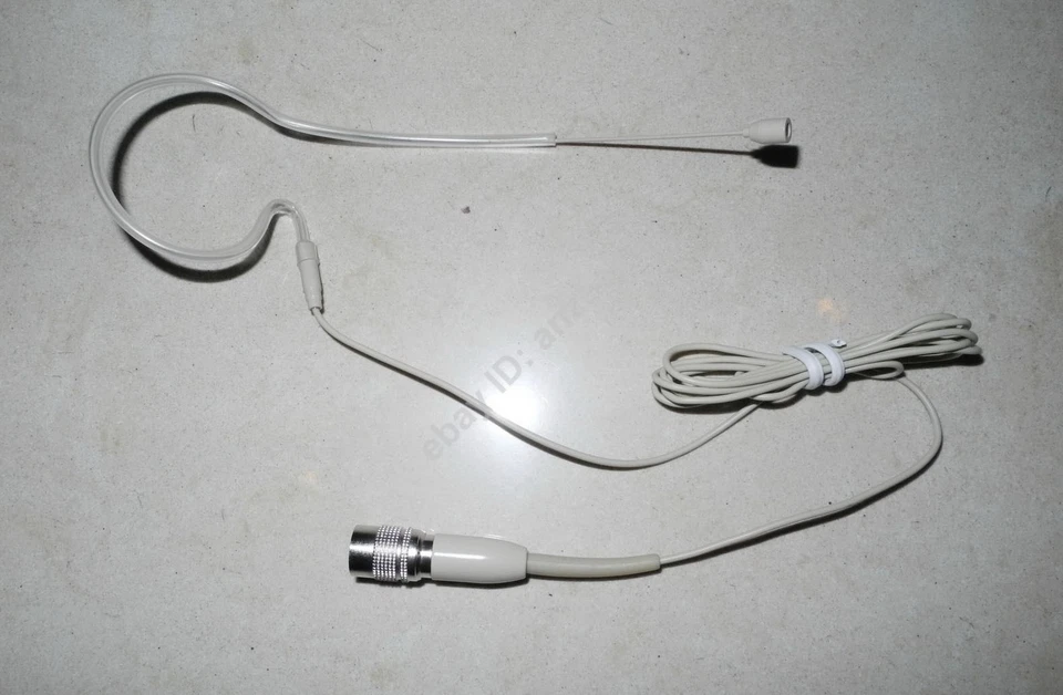  Sale Beige Single ear Hook Headset Mike Microphone for Audio Technica Wireless - Image 3 of 4