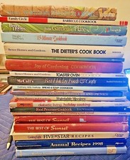 COOKBOOKS Asst. Hardcover VTG Cookbooks $5.00 Each
