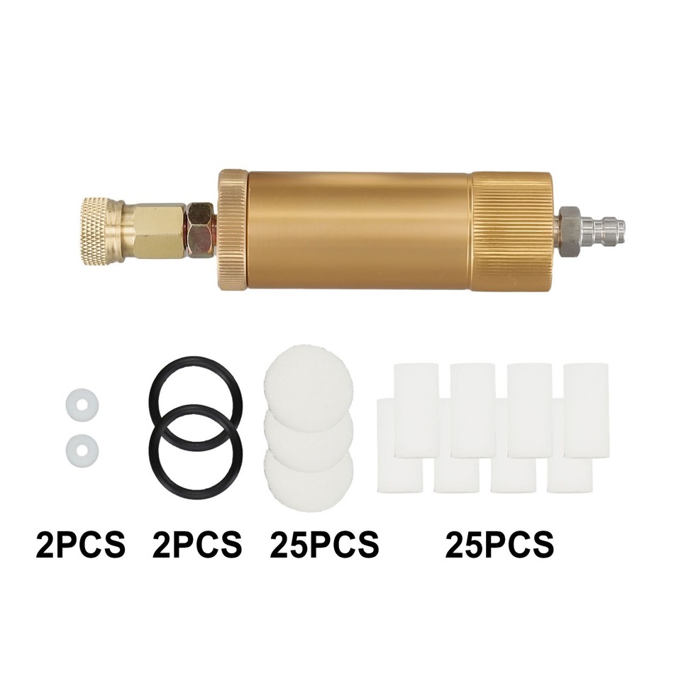 30MPa Oil Water Separator PCP Hand Pump Air Compressor Dryer With 8mm Socket And Male Quick Connector