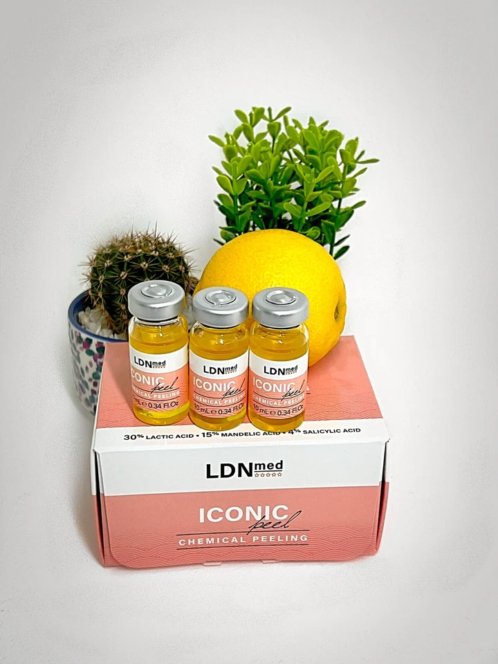 Iconic chemical face peel , lactic, mandelic and salicylic acid. 1x 10ml - Image 4 of 4