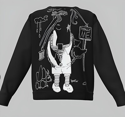 TOTALLY ME ! Hand Designed Sweater DMT Designs