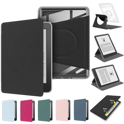 360 Rotation 6 inch e-Reader Case for Kindle 2024/2022 11th Generation
