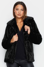 Lts Tall Faux Fur Coat