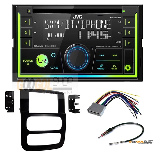 JVC KW-R940BTS  Car Radio Stereo Dash install Kit for Dodge RAM 1500  2002-2005