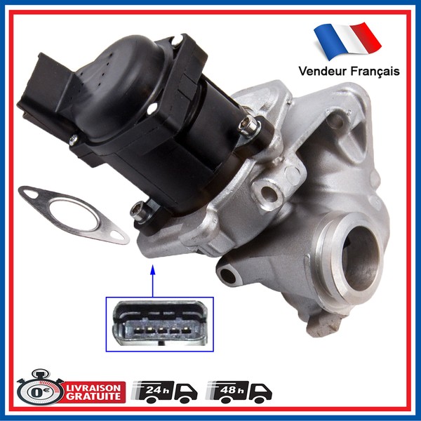 EGR Ventil Vanne Xsara Picasso Berlingo Peugeot 206 207 308 307 Partner 1.6 HDI-image