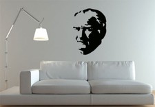 Wandtattoo Mustafa Kemal Atatürk Wandaufkleber Wanddeko selbstklebend Türkei