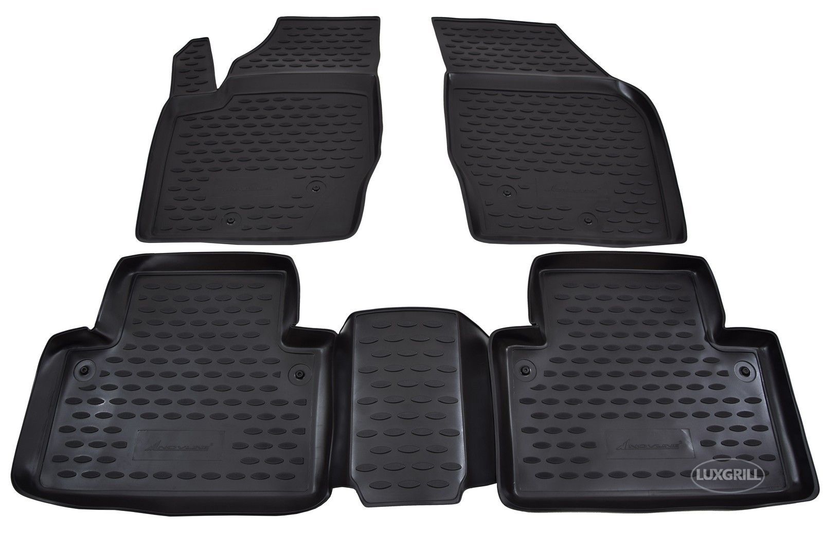 Tapis caoutchouc Volvo XC90 protégeant la moquette de la boue et de la pluie