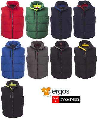 Payper DAYTONA Innen Fleece gefütterte Winter Arbeitsweste Herren ärmellos