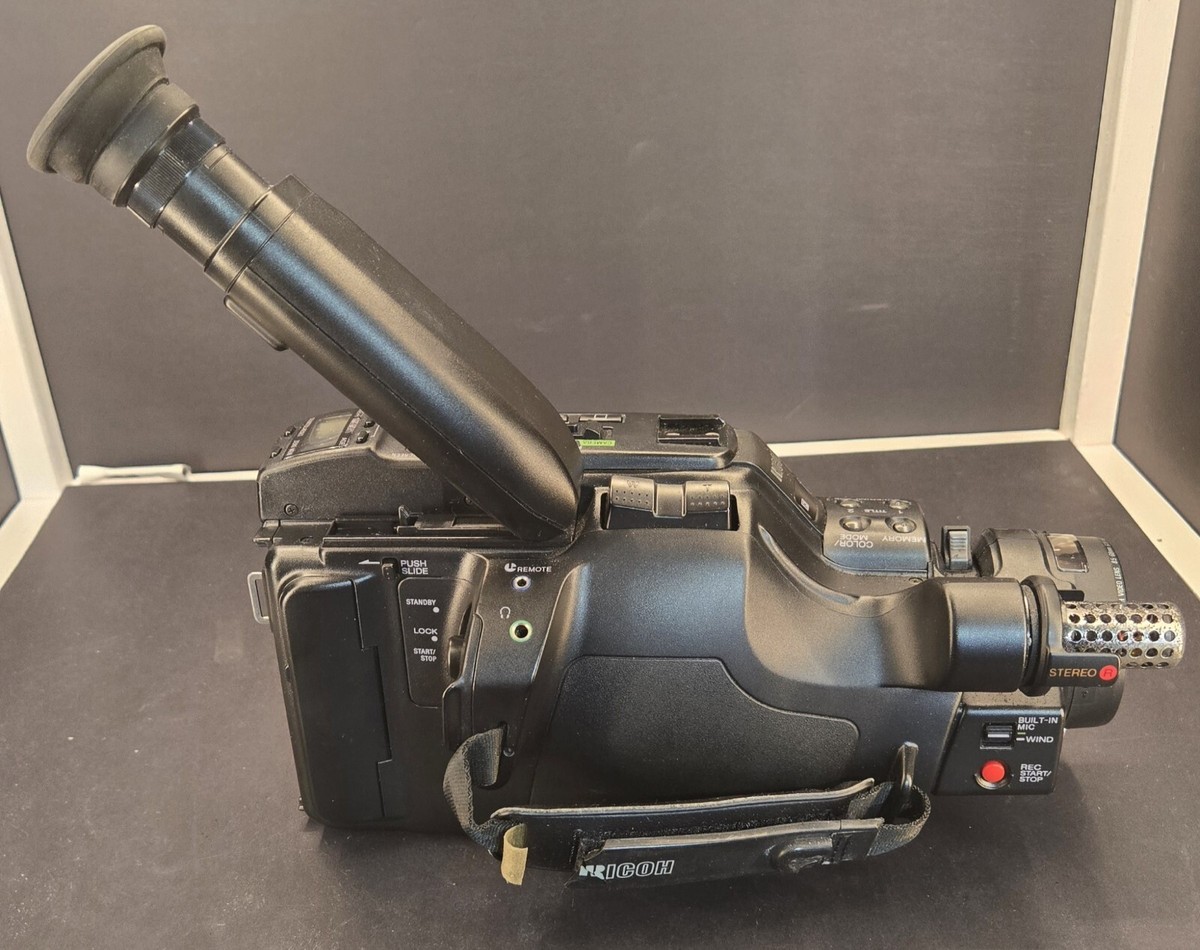 Rare Vintage Ricoh R-860 Video Camera CDC Hi Fi Pro Video Untested