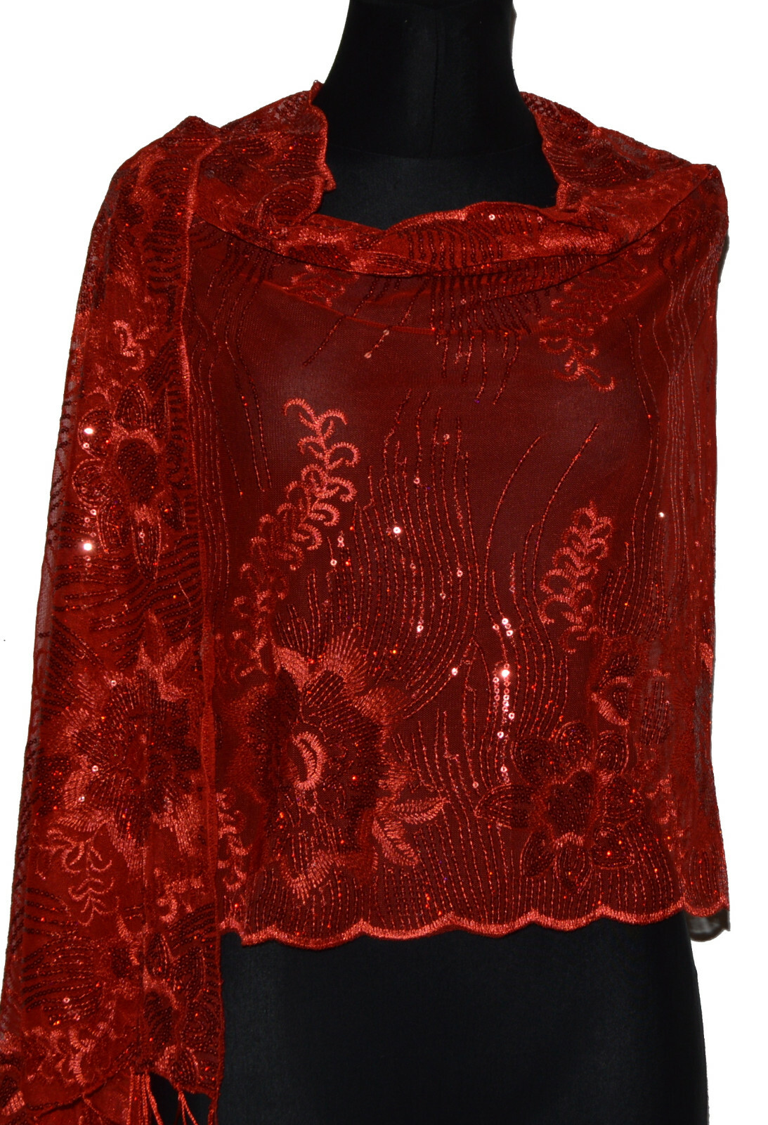 Damenschal Chiffon Gold - Eleganter Schal 170x70cm Für Hochzeit & Partys