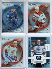 2018-19 Upper Deck Trilogy '03-04 Retro Rookies #03EP Elias Pettersson /599