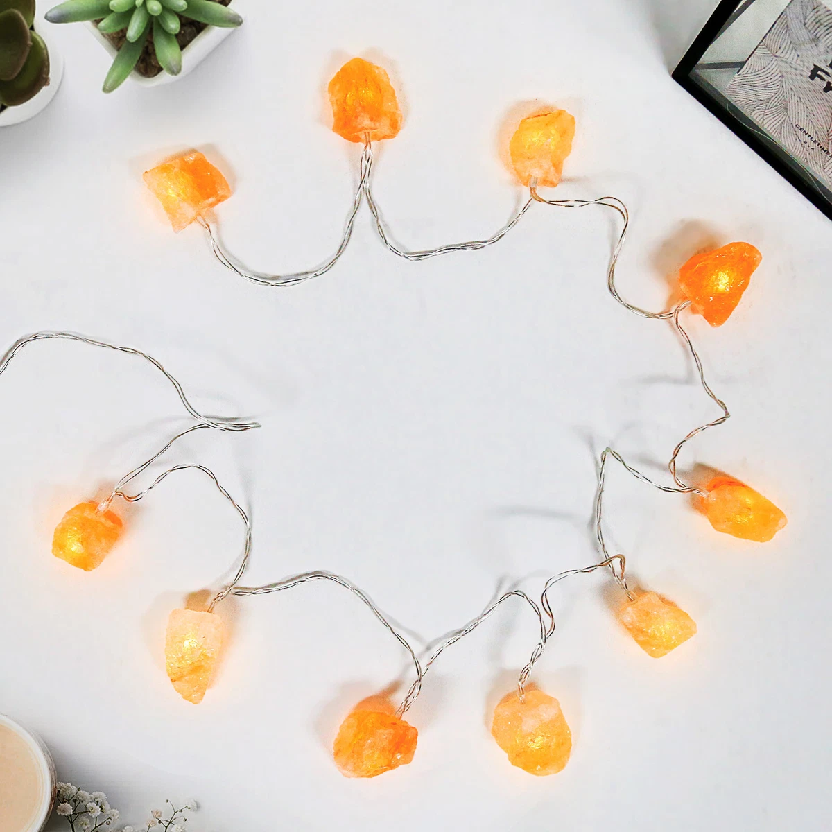Himalayan salt 2024 lamp string lights