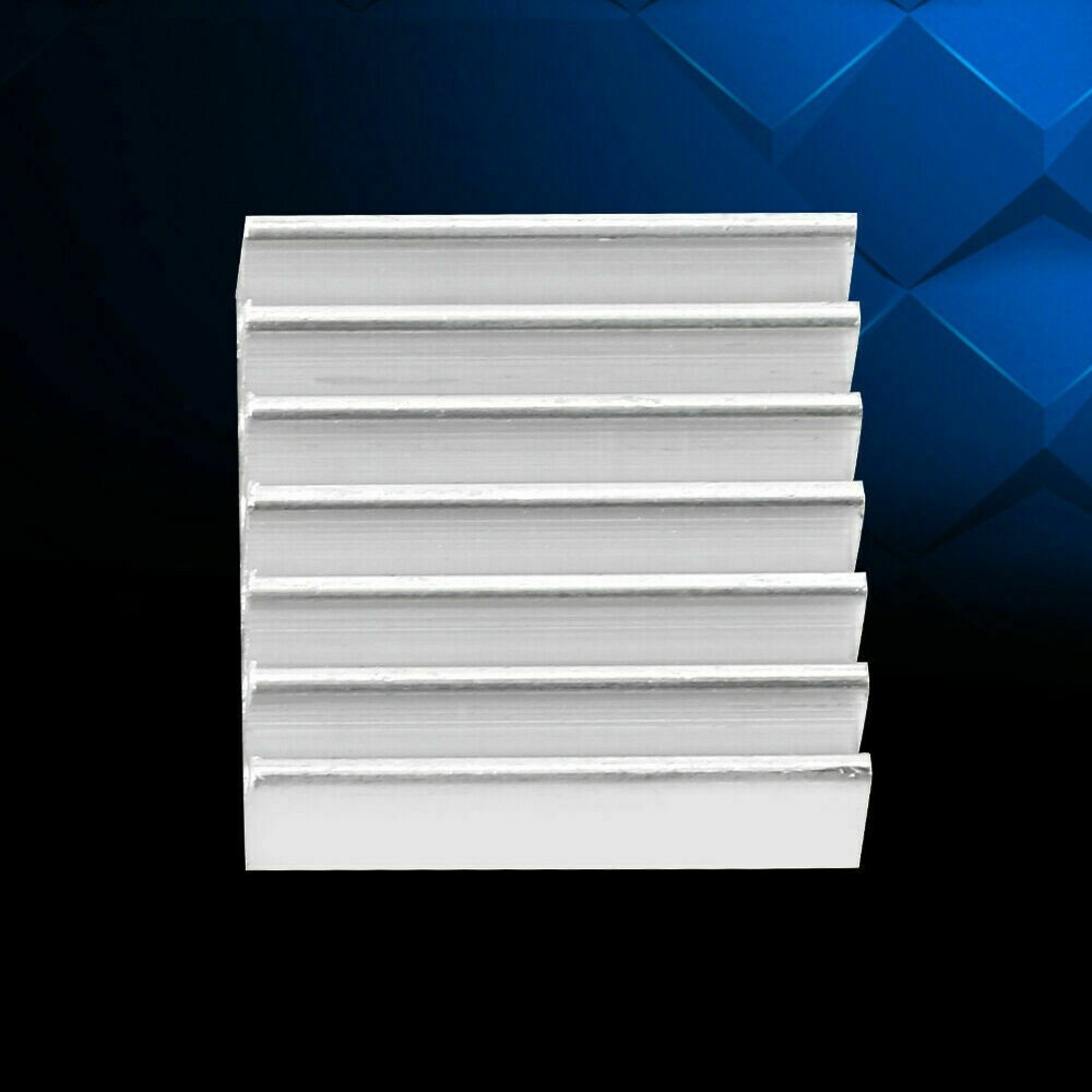 12PCS/SET Small Aluminum Heatsink Cooling Kit W/Adhesive Glue On Back