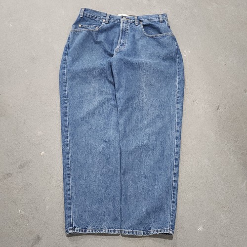 Vintage Y2K Gap Jeans Baggy Skater Wide Relaxed Loose Light 38x32 JNCO Style