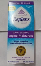 REPLENS Long-Lasting Vaginal Moisturizer 8 PRE-FILLED Applicators