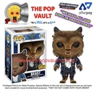 FUNKO POP VINYL DISNEY BEAUTY AND THE BEAST #243 BEAST FLOCKED HOT TOPIC BNIB