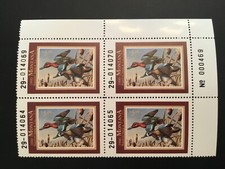 ICOLLECTZONE  US Montana 1990 MT38 Plate Block Duck Stamp VF NH