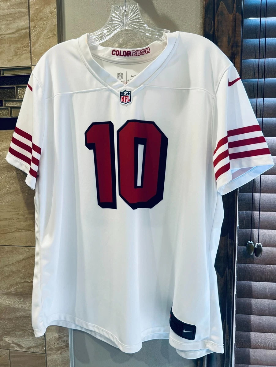 Youth Nike Jimmy Garoppolo White San Francisco 49ers Color Rush Player Game  Jersey