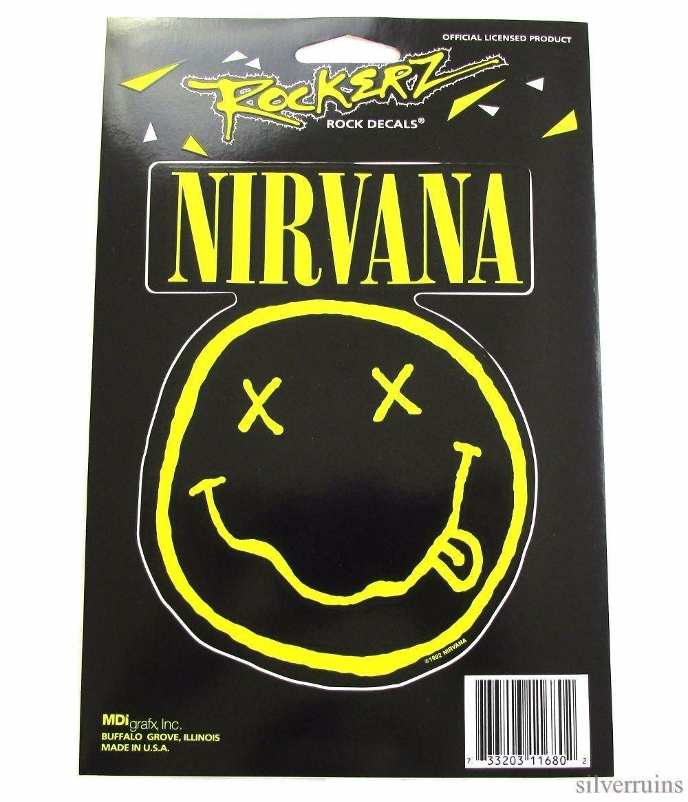 NIRVANA ポスター　Vintage　ヴィンテージ 　poster Vintage Nirvana Poster 1996 Original Funky Kurt Cobain