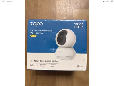 TP-Link Tapo C200 1080P Pan/Tilt Security WiFi Camera Pet Person Vehicle  Motion