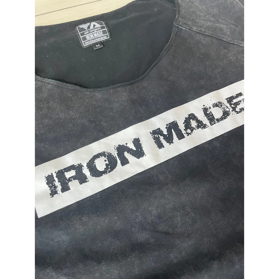 Camiseta Total Alpha "Hecha en Hierro" Body Builder Mediana Foto 2 de 4