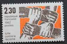 Timbre - FRANCE - Lutte contre le racisme - 1982 - Neuf ** - YT2204
