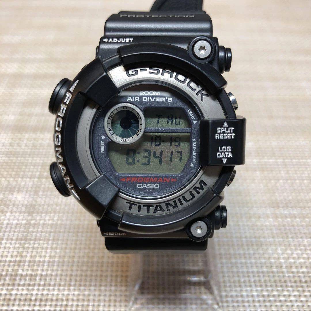 CASIO G SHOCK FROGMAN DW 8201 replaced WPBL1S
