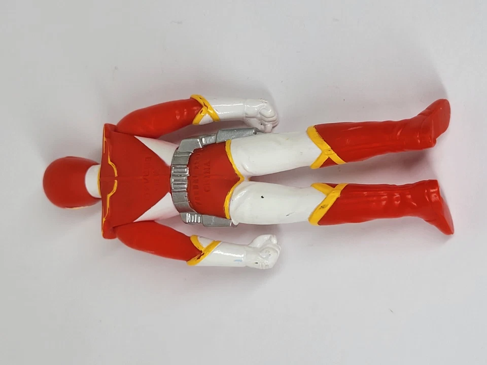 Figura Jetman Red Hawk Choujin Super Sentai 2001 juguete de más de 4" ¡RARO, VENDEDOR DE EE. UU.! Foto 4 de 4