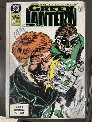 Green Lantern v2 #1 & #3 DC Comics lot 1990 Hal Jordan Guy Gardner