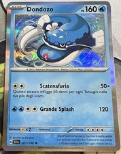 Carta Pokemon Scarlatto e Violetto SVIit ITA: DONDOZO 061/198 Rara Holo