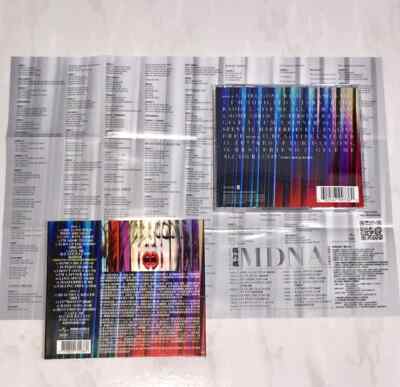 Madonna　MDNA　 台湾盤 限定 3枚組CDセット Madonna MDNA 台湾盤 限定 3枚組CDセット