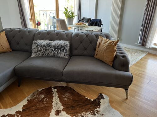 sofa used leather Very Good Condition Used 1 Year