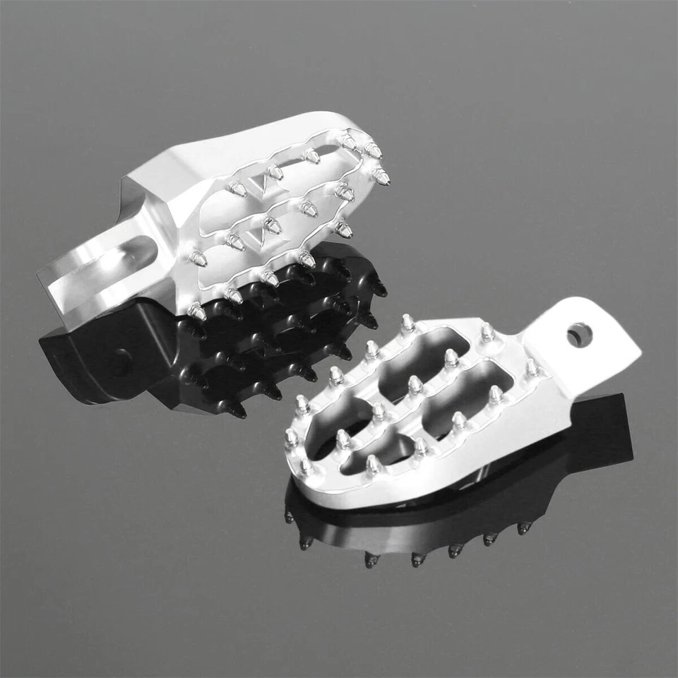 Reposapiés todoterreno con clavos plateados de EE. UU. para HONDA MONKEY 125 GROM MSX 125 Foto 4 de 4