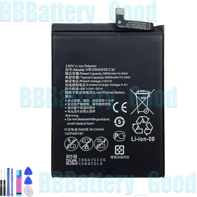 For Huawei Mate 9 MHA-L29 Replacement Battery HB396689ECW Tools