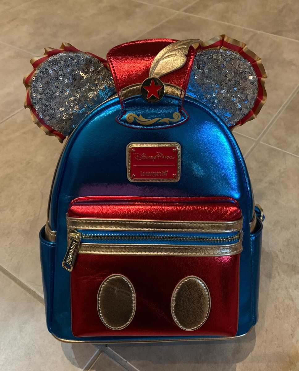 Disney Parks Loungefly Dumbo Flying Elephant Main Attraction 