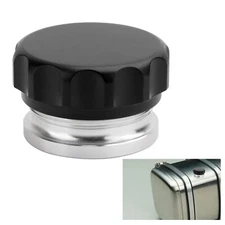 BAGARAATAN 1.5" 38mm Universal Aluminum Alloy Weld Billet On Filler Neck Cap ...