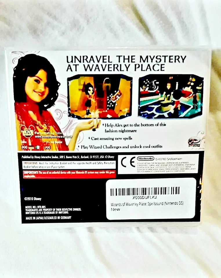 Wizards of Waverly Place: Spellbound (2010) Nintendo DS [Disney] Selena Gomez  - Image 3 of 4