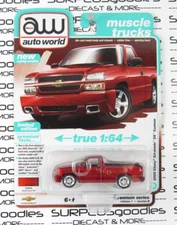 Auto World 2025 R1 Muscle Trucks: Candy 2005 CHEVROLET Chevy SILVERADO SS Custom