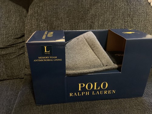 polo ralph lauren mens slipper size L 