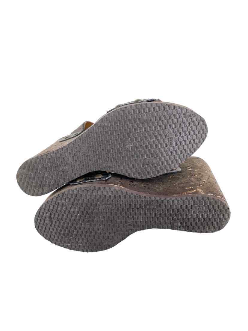 Lanvin 2012 Ete Women's Python Leather Wedges Bro… - image 6