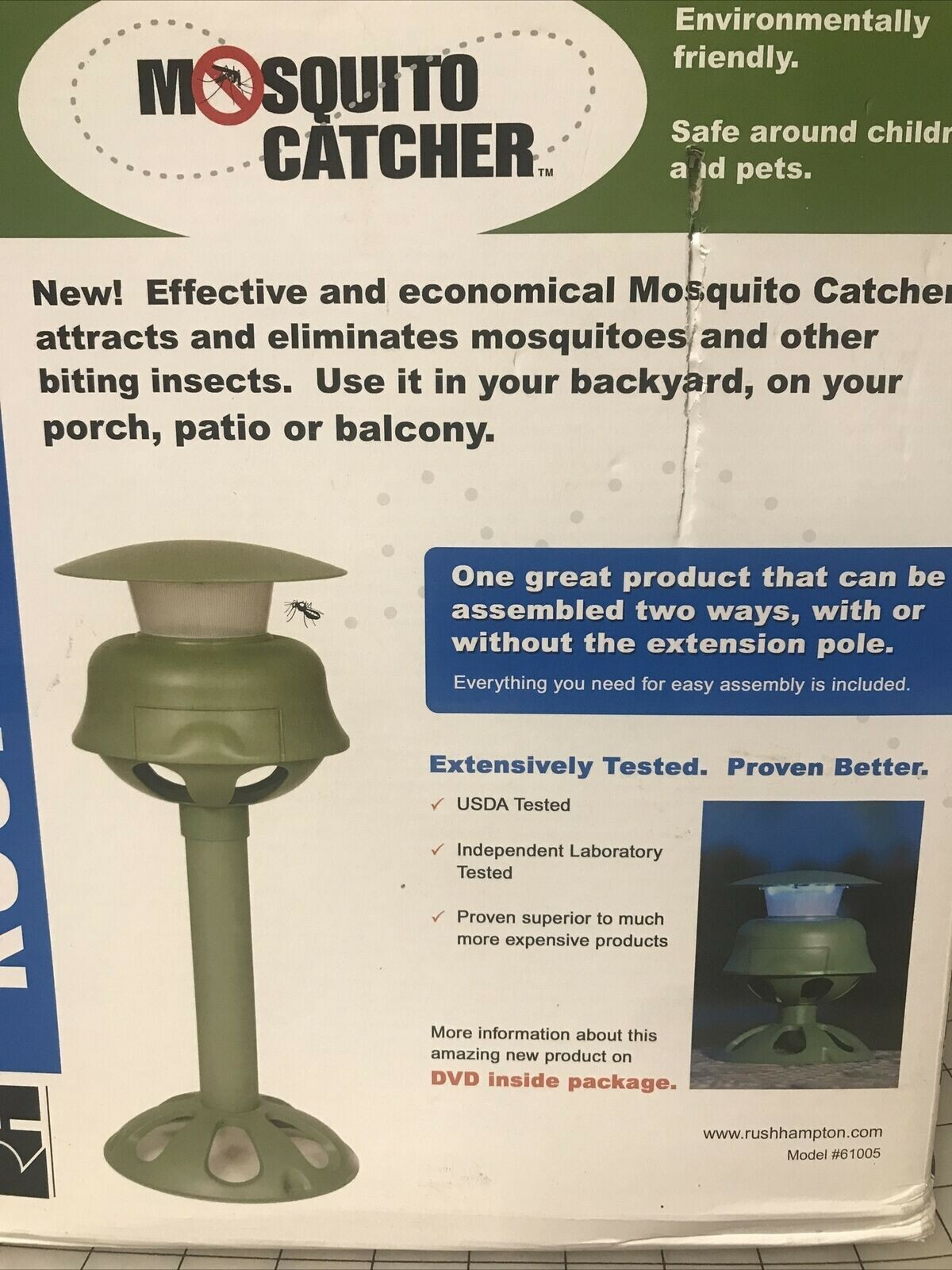 Rush Hampton Insect Machine MOSQUITO CATCHER RUSH HAMPTON 61005 NEW OPEN BOX | eBay