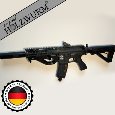 Wandhalter Airsoft für M4, AR 15, MP5, UMP, MPX usw. Befestigung Oben