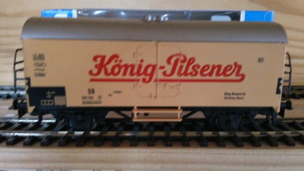 Märklin H0 4418 carro de cerveza  König-Pilsener DB