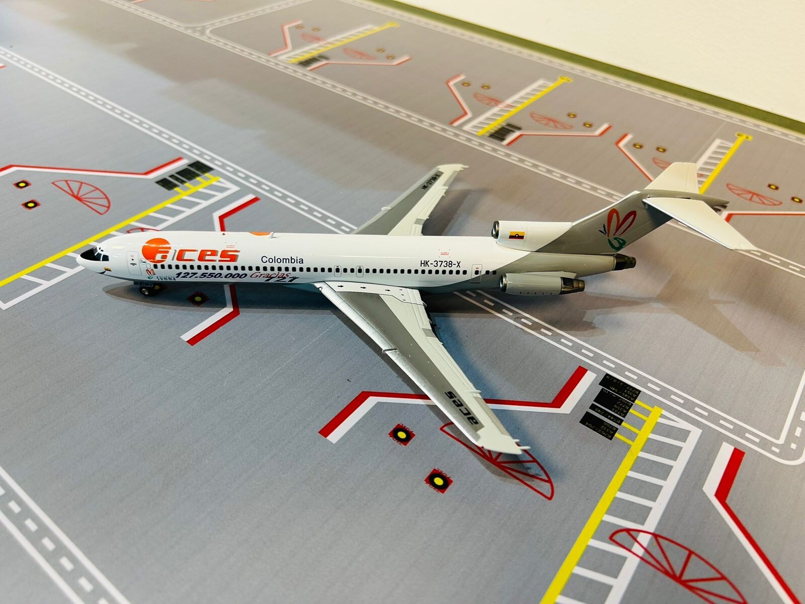Aces  Alianza summa Boeing 727-200 1 :200 scale diecast  -Infligth-200 Jp60