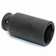 Jetech 1/2-Inch Drive 27mm Deep Impact Socket with 6-Point Design