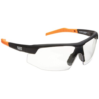 Klein Tools 60159 Safety Glasses Clear Lens ANSI Z87.1 Impact Resistant Work Eye