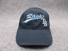 Tampa Bay Rays Hat Cap Blue Strap Back Mens Fan Favorite MLB Baseball