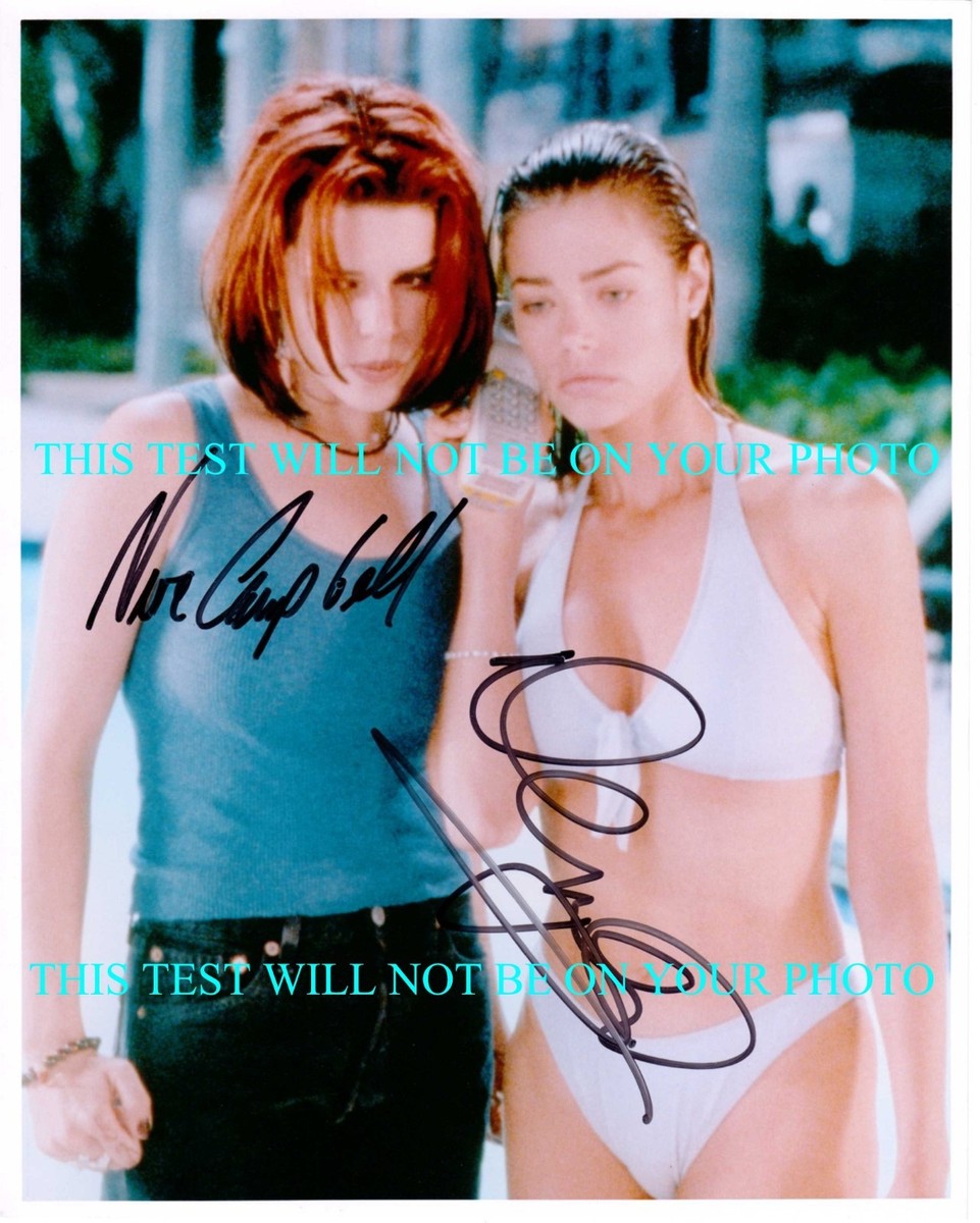 WILD THINGS CAST SIGNED AUTOGRAPH 8x10 RPT PHOTO NEVE CAMPBELL DENISE  RICHARDS